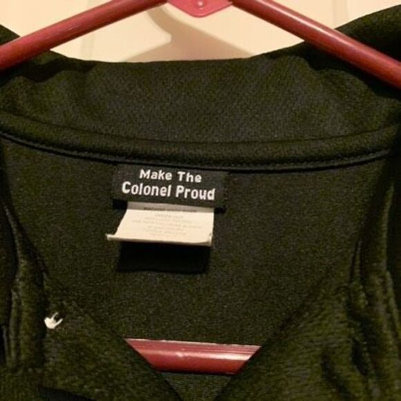 Kentucky Fried Chicken Make The Colonel Proud Size Medium Uniform Polo Shirt - Picture 2 of 5